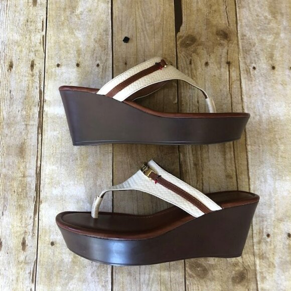 Tommy Hilfiger Siesta White Platform Sandal 10 - Picture 8 of 8